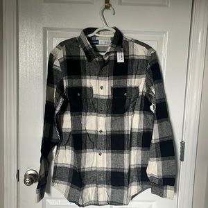 Old Navy Plaid Flannel Buttondown